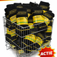 Grisport Werksokken 25123 Recycled 2-Pack zwart-geel