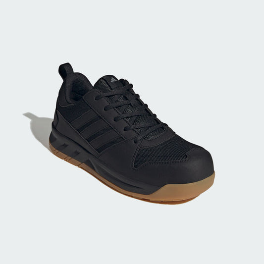 Adidas Pro Work Essential Veiligheidsschoenen Motix Low S1PS zwart-bruin