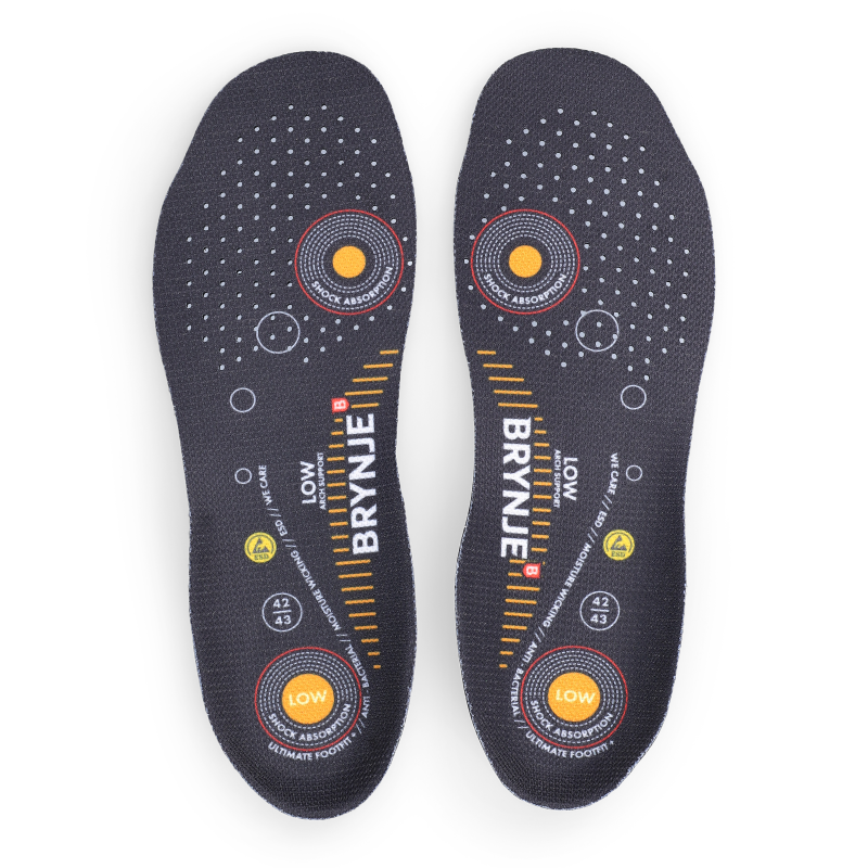 Sika Ultimate Footfit Inlegzolen 700701 + Low zwart