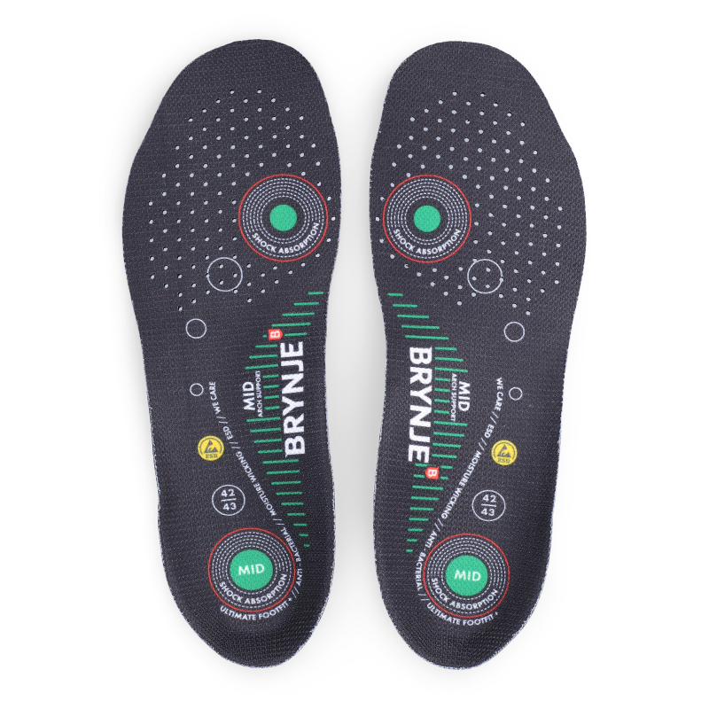 Sika Ultimate Footfit Inlegzolen 700702 + Medium zwart
