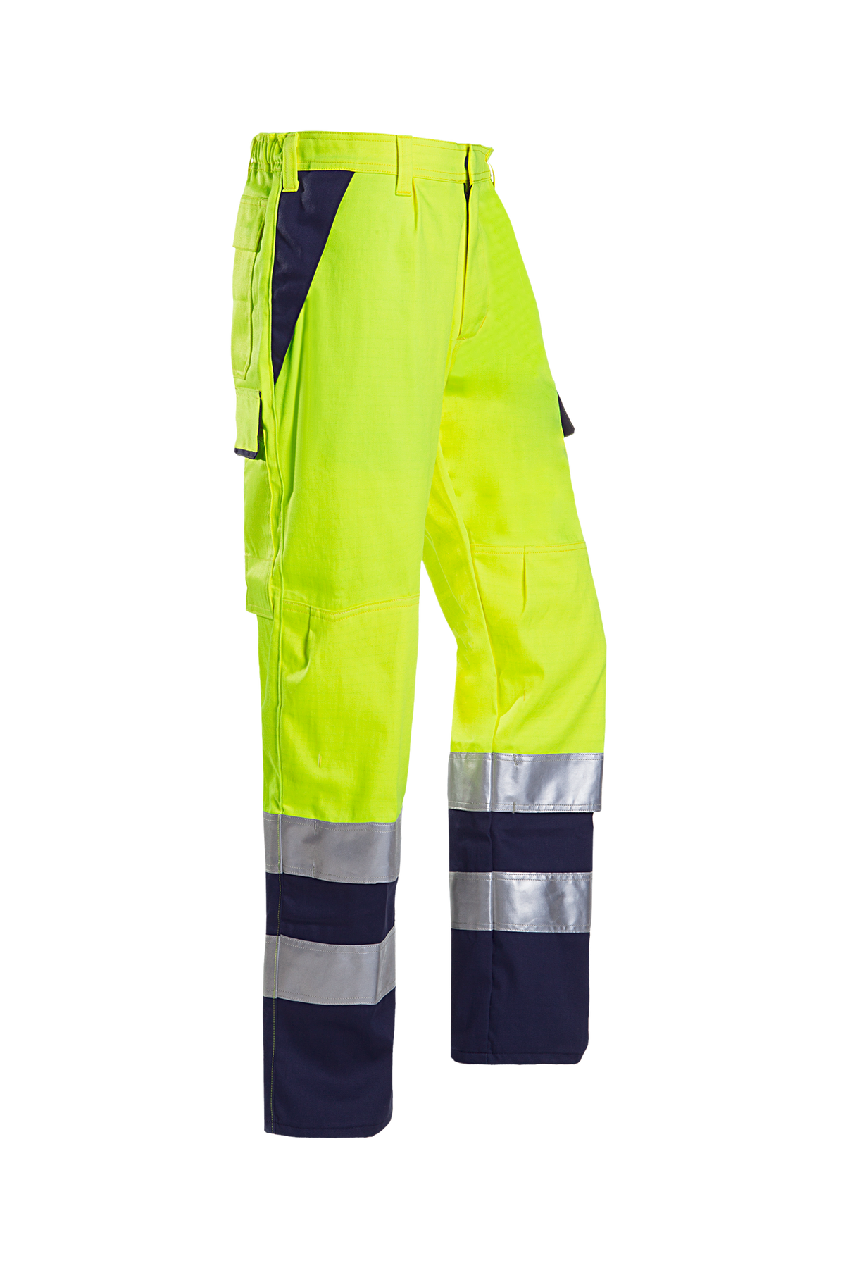 Sioen Broeken Royan Multinorm- ARC fluo geel-marineblauw
