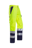 Sioen Broeken Ambok Multinorm- ARC fluo geel-marineblauw