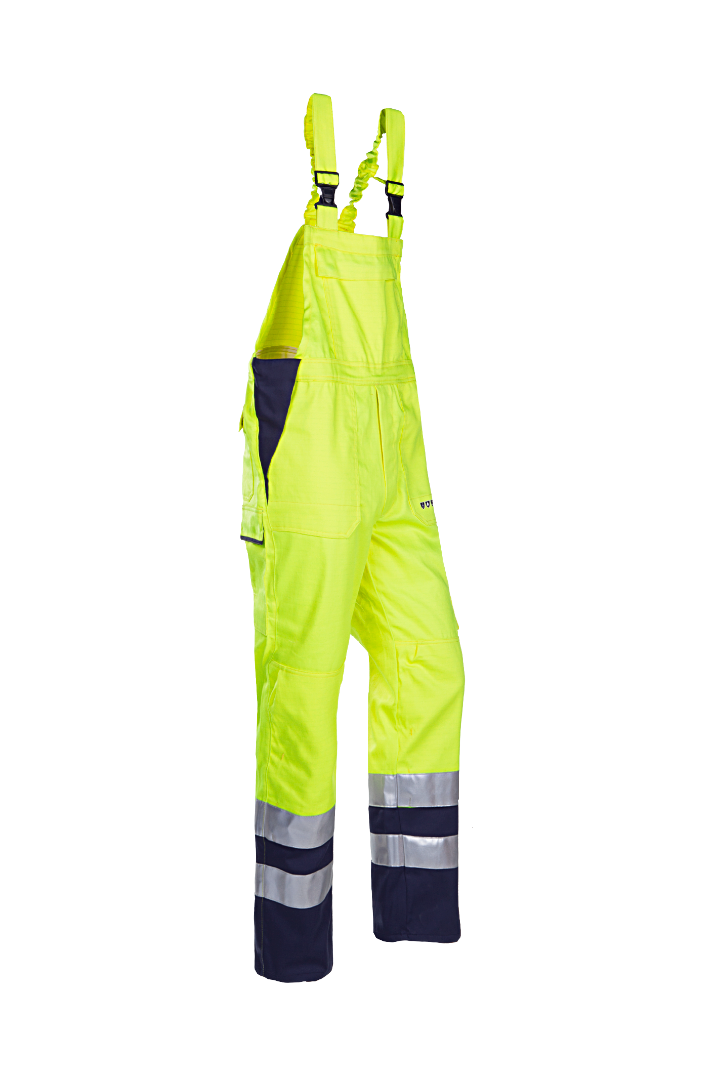 Sioen Am. Overalls Bayonne Multinorm- ARC fluo geel-marineblauw