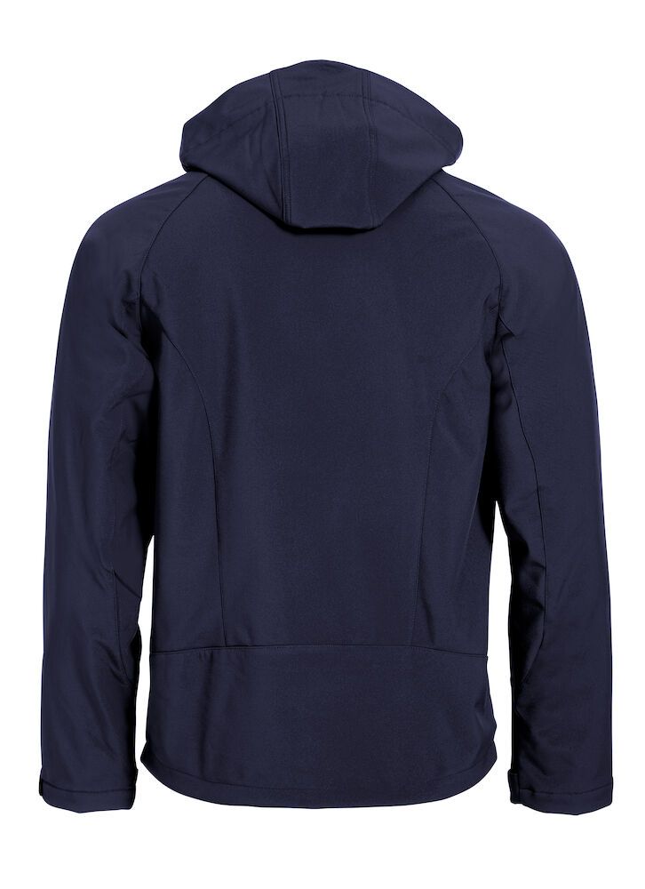 Clique Jassen Milford softshell waterdicht donker marineblauw(580)