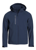 Clique Jassen Milford softshell waterdicht donker marineblauw(580)
