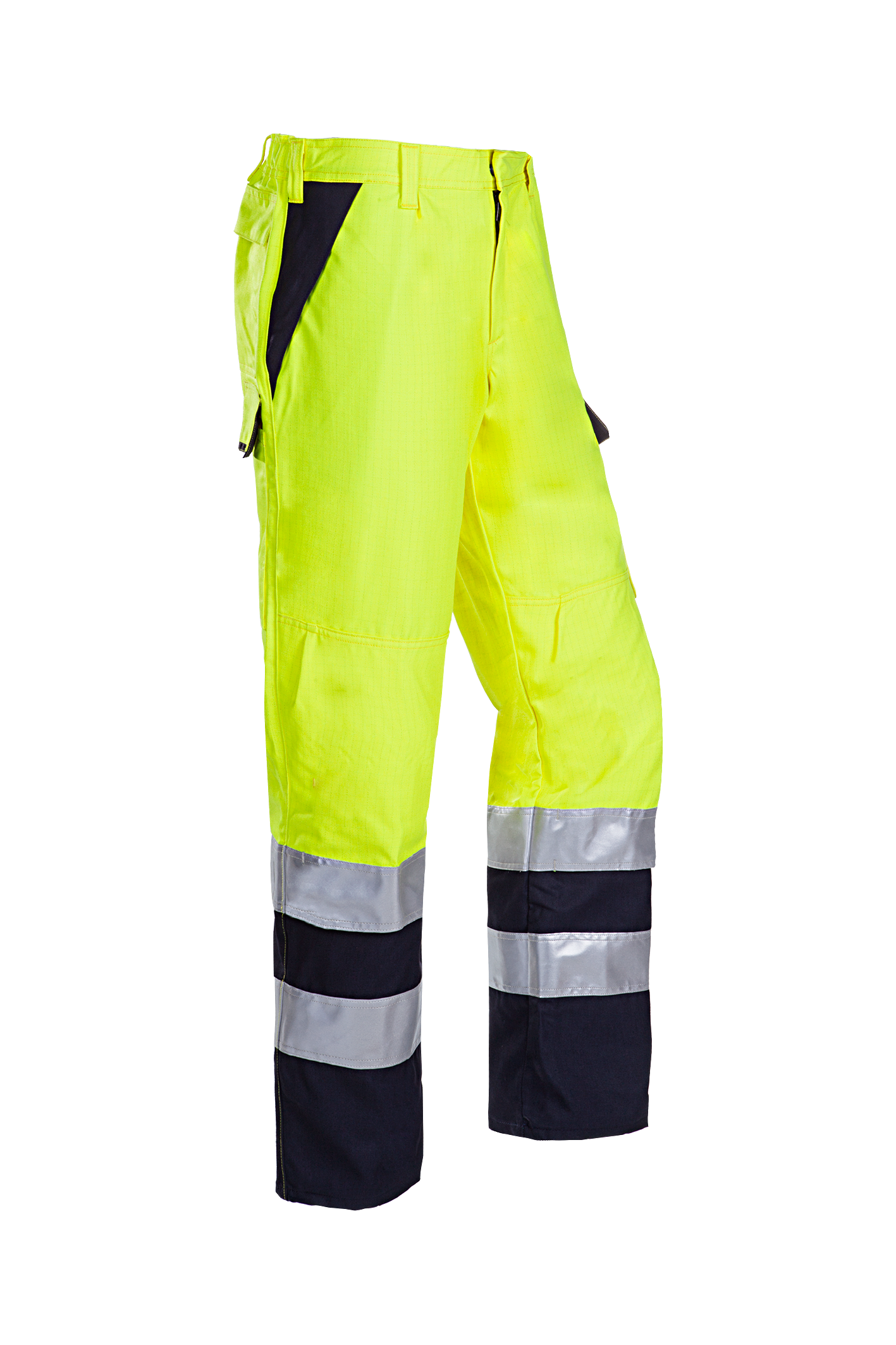 Sioen Broeken Matour Multinorm- ARC fluo geel-marineblauw