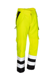 Sioen broek Bakki multinorm fluo geel-marine