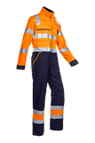Sioen Overalls Mornant Multinorm- ARC fluo oranje-marineblauw
