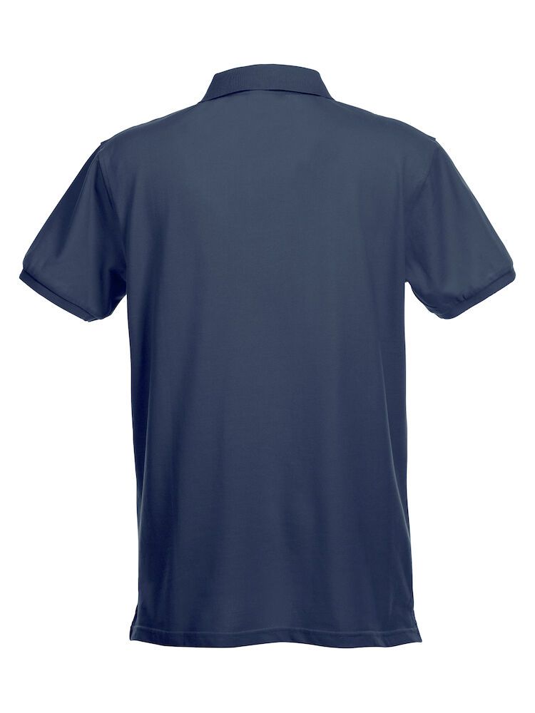 Clique Polos Stretch Premium donker marineblauw(580)