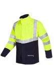 Sioen Jassen Lobau Multinorm- ARC fluo geel-marineblauw
