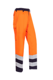 Sioen Broeken Leste Multinorm- ARC fluo oranje-marineblauw