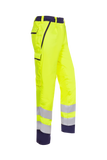 Sioen Broeken Lesha Multinorm- ARC fluo geel-marineblauw