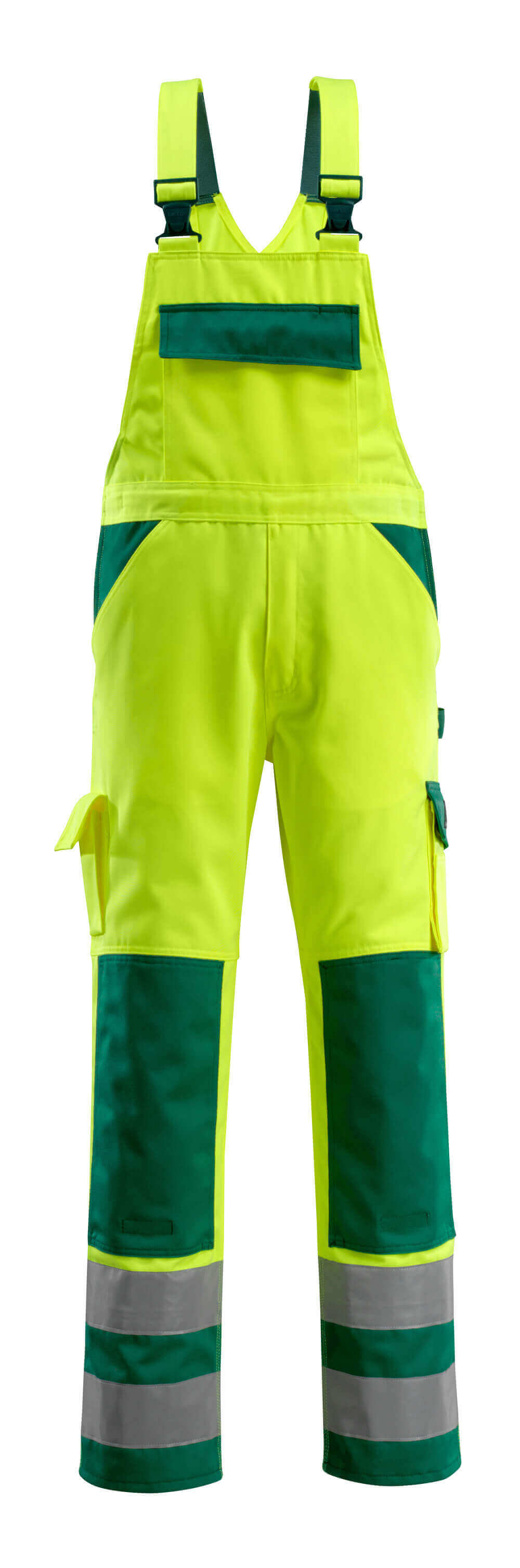 Mascot Safe Compete Am. Overalls 07169-470 Barras fluo geel-groen(1703)