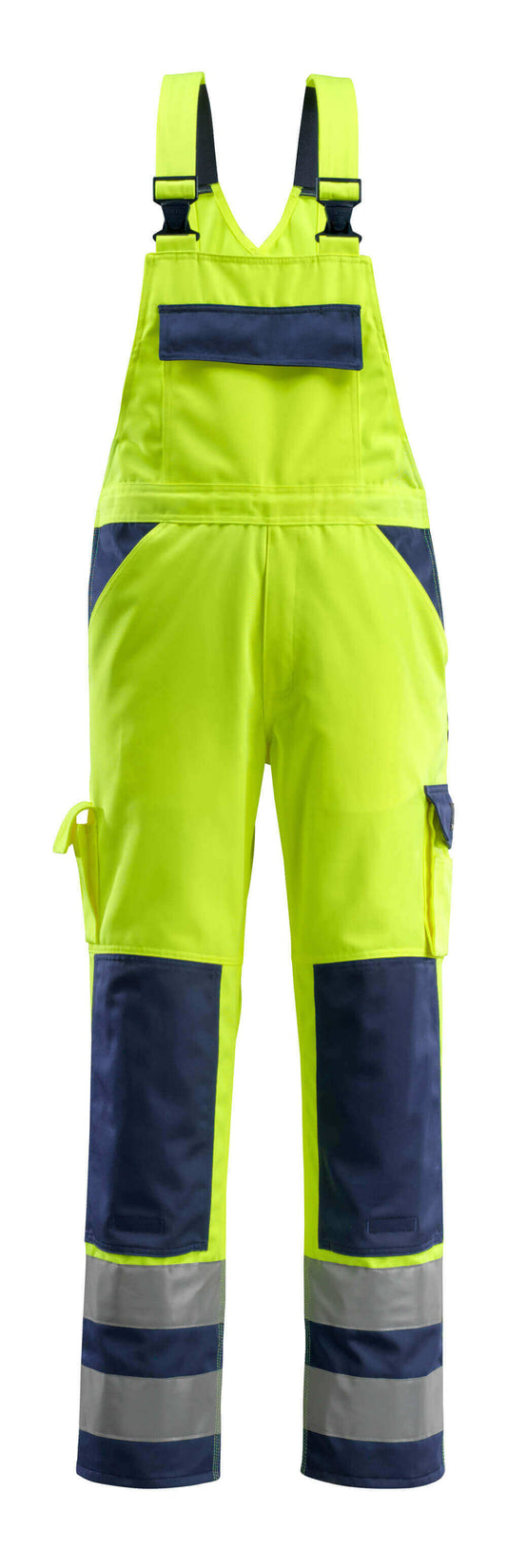 Mascot Safe Compete Am. Overalls 07169-470 Barras fluo geel-marineblauw(171)