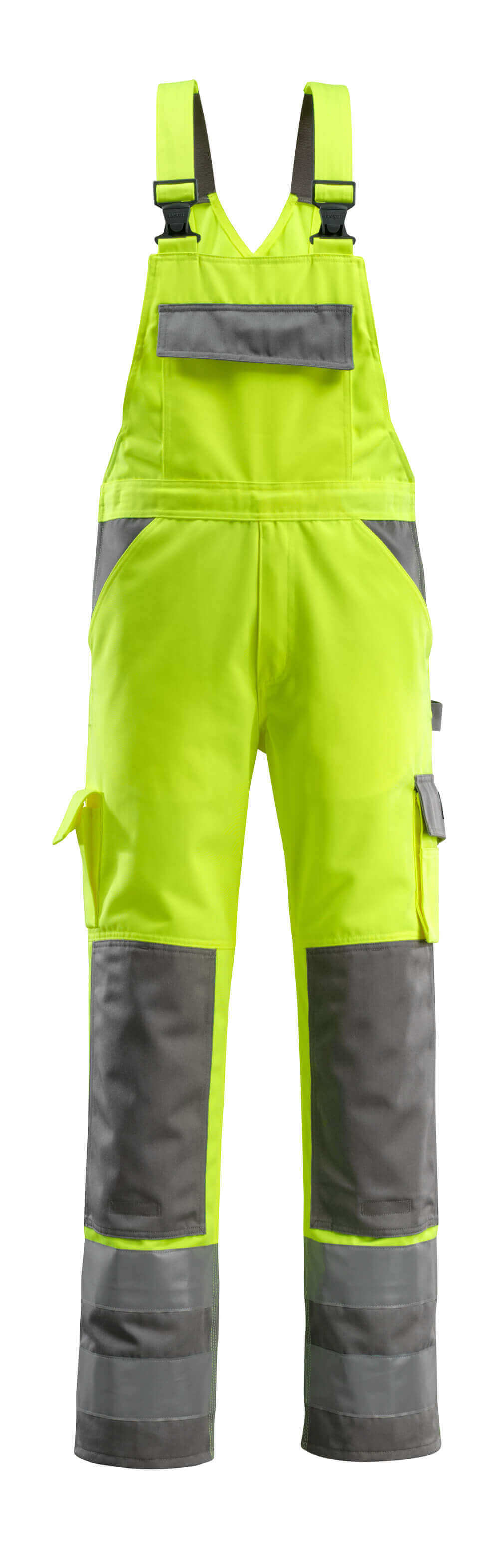 Mascot Safe Compete Am. Overalls 07169-470 Barras fluo geel-antraciet(17888)