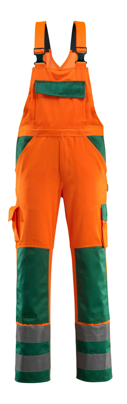 Mascot Safe Compete Am. Overalls 07169-860 Barras fluo oranje-groen(1403)