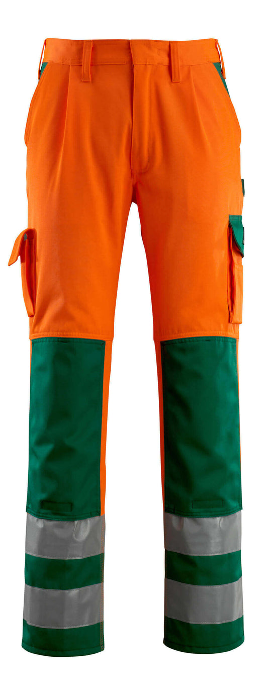 Mascot Safe Compete Broeken 07179-860 Olinda fluo oranje-groen(1403)