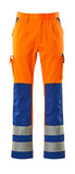 Mascot Safe Compete Broeken 07179-860 Olinda fluo oranje-korenblauw(1411)