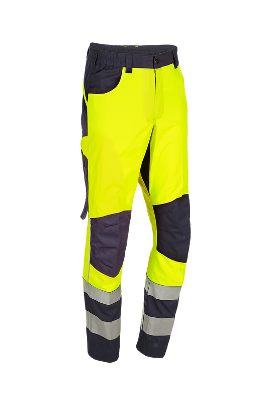 Sioen Broek Turup signalisatie General fluo geel-marine