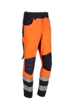 Sioen Broek Turup (O) signalisatie General fluo oranje-marineblauw