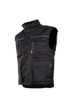 Sioen Bodywarmers Bernex zwart