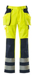 Mascot Safe Compete Broeken 09131-470 Almas fluo geel-marineblauw(171)