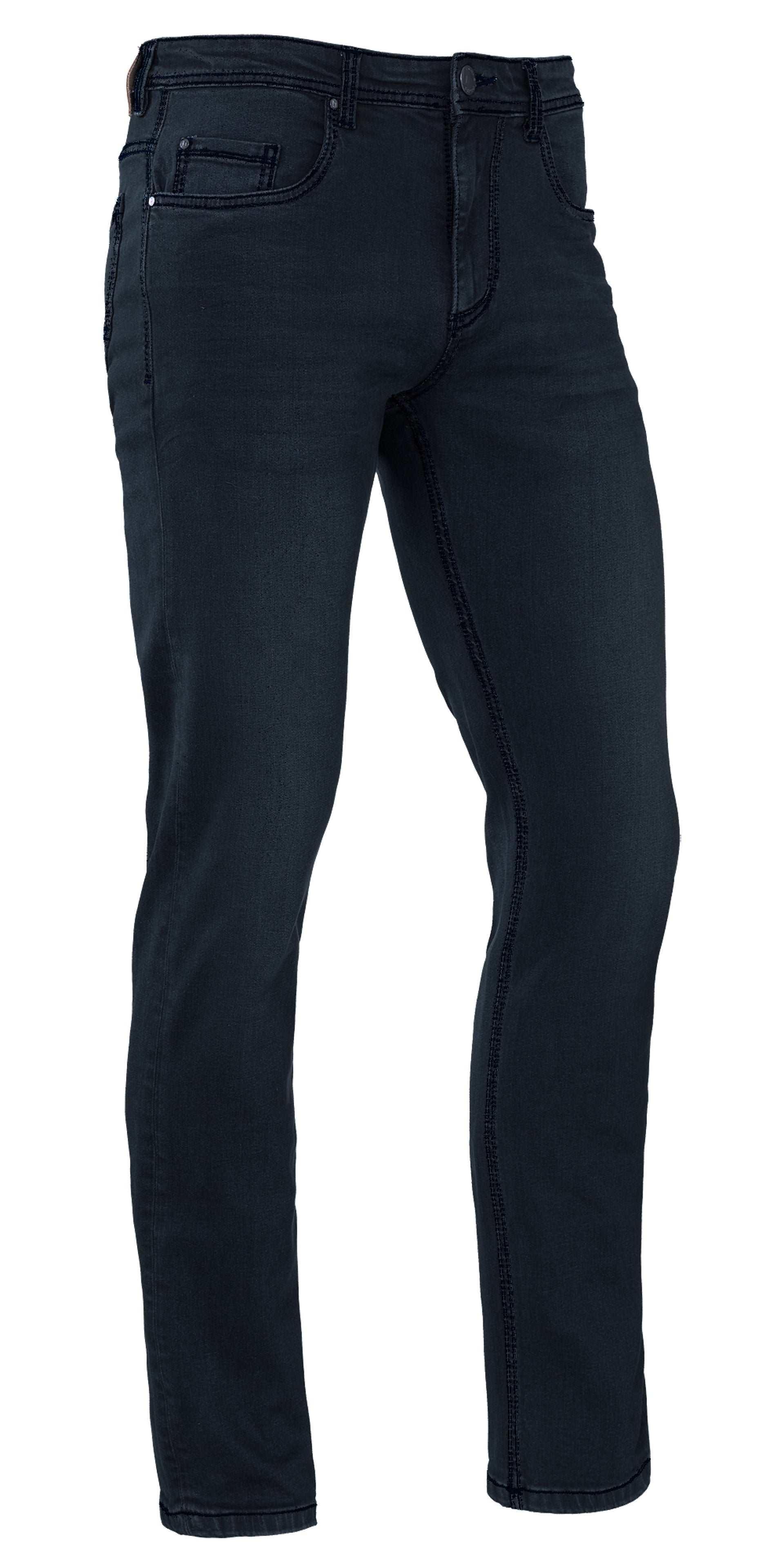 Brams Paris Never out of stock Jeans Broeken Jasper C90 dark blue stretch denim donkerblauw(001)