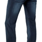 Brams Paris Never out of stock Jeans Broeken Jasper C91 mid blue stretch denim middenblauw(001)