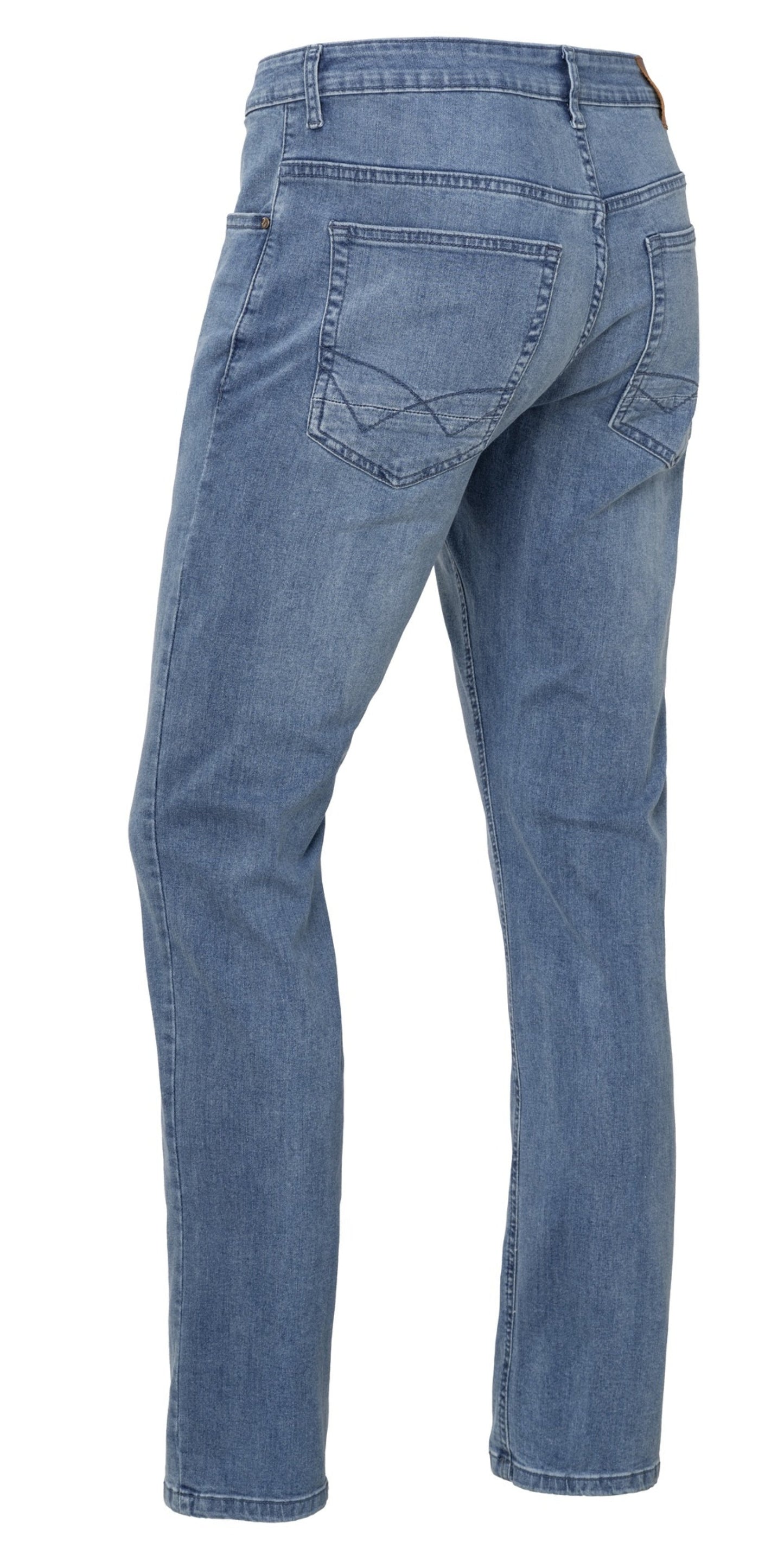 Brams Paris Never out of stock Jeans Broeken Danny C91 mid blue stretch denim middenblauw denim(001)