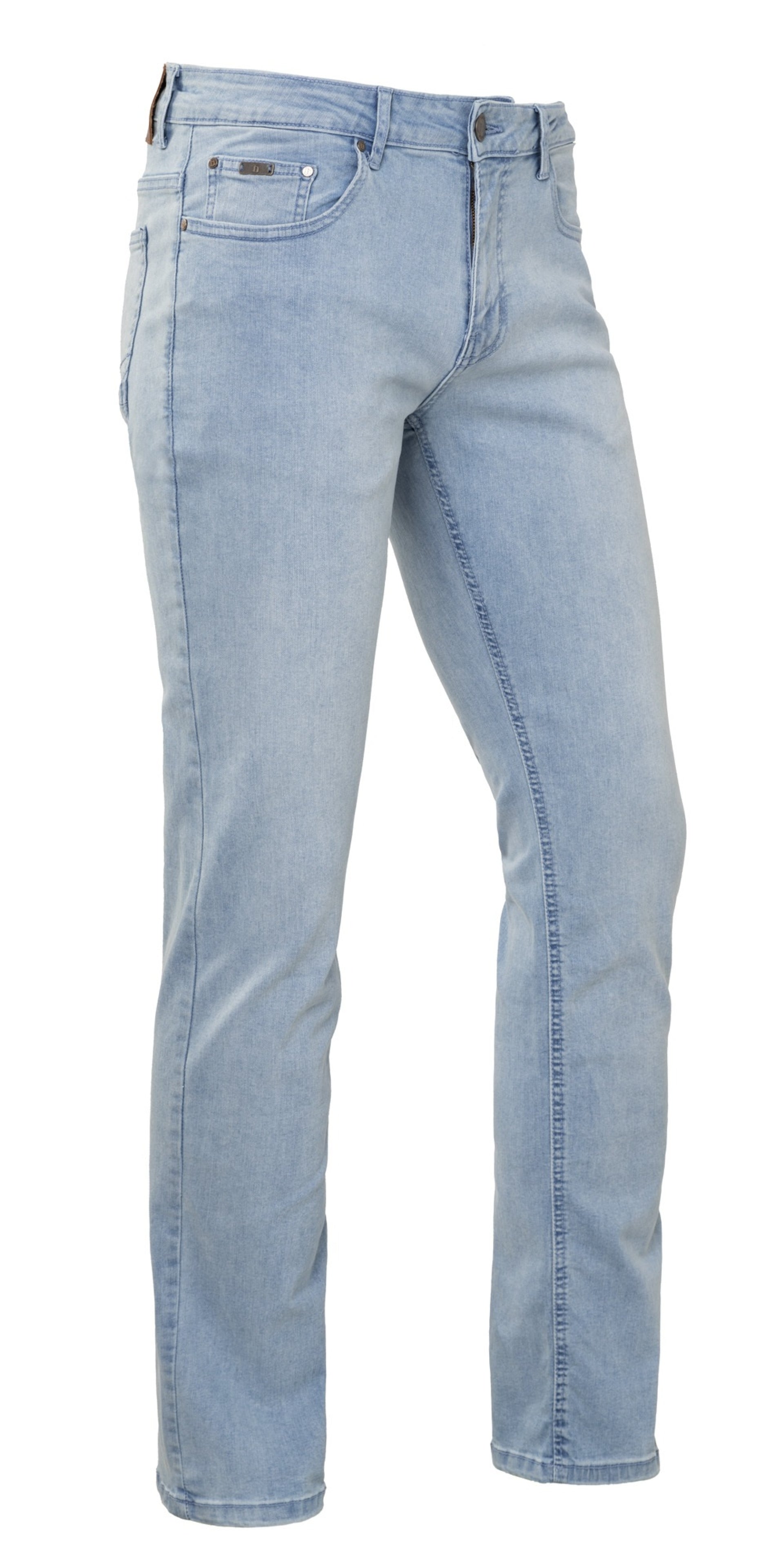 Brams Paris Never out of stock Jeans Broeken Danny C92 light blue stretch denim lichtblauw denim(001)