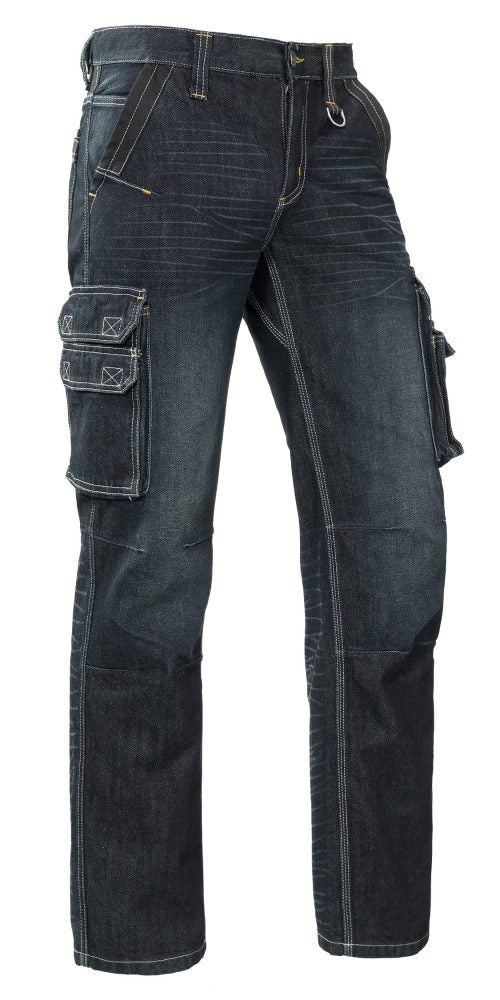 Brams Paris Never out of stock Jeans Broeken Willem A82 Worker donkerblauw-denim(001)