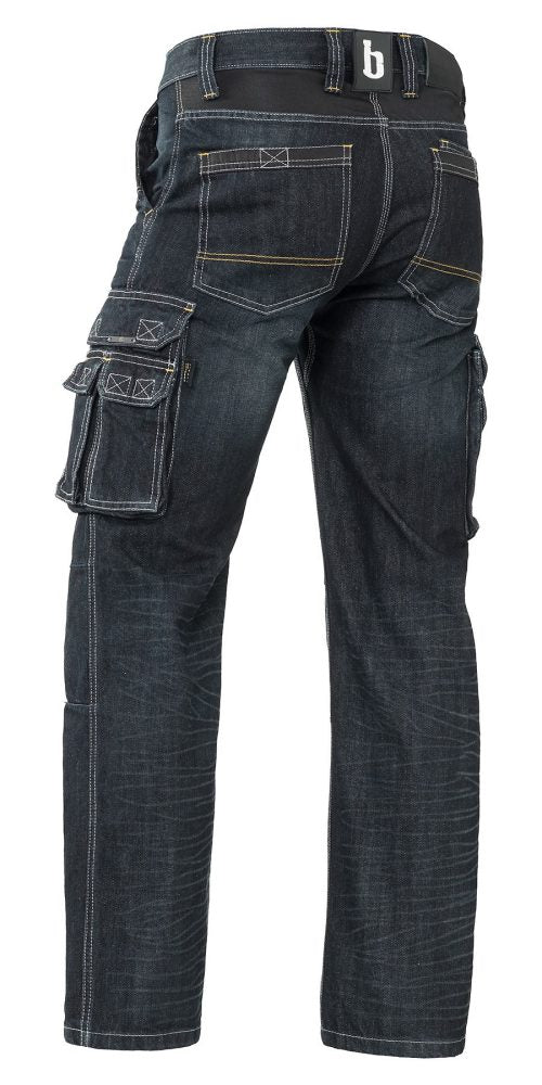 Brams Paris Never out of stock Jeans Broeken Willem A82 Worker donkerblauw-denim(001)