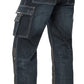 Brams Paris Never out of stock Jeans Broeken Sander A82 Worker donkerblauw-denim(001)