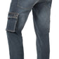 Brams Paris Never out of stock Jeans Broeken David R12 Stretch middenblauw-denim(001) Klant 807