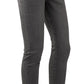 Brams Paris Never out of stock Jeans Broeken Kate C45 stretch grey denim donkergrijs(001)