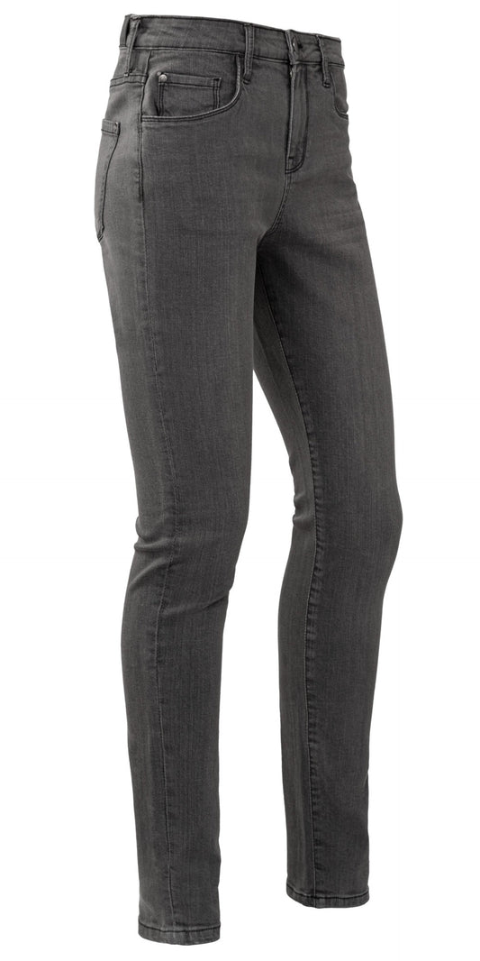 Brams Paris Never out of stock Jeans Broeken Kate C45 stretch grey denim donkergrijs(001)