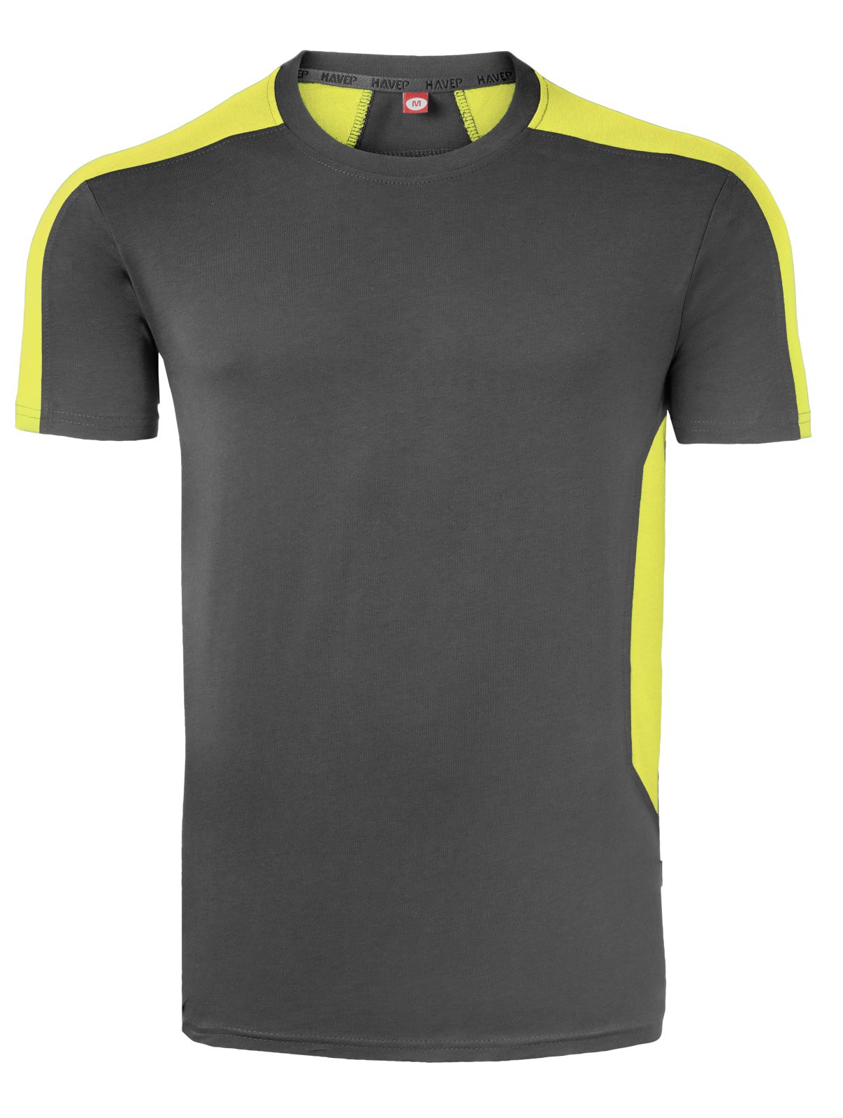Havep Baselayer WW T-shirts 10072 houtskool-fluo geel(CKB)
