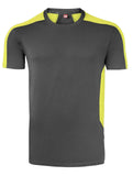 Havep Baselayer WW T-shirts 10072 houtskool-fluo geel(CKB)