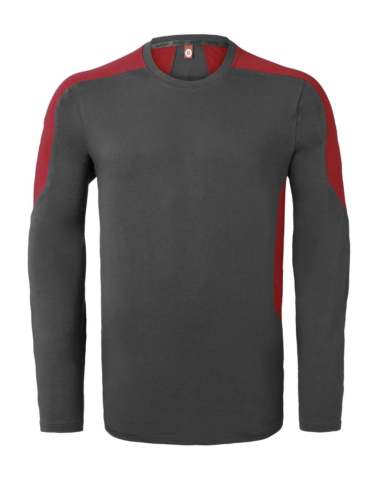 Havep Baselayer WW Shirts 10073 houtskool-rood(AAB)