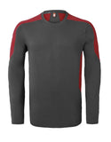 Havep Baselayer WW Shirts 10073 houtskool-rood(AAB)