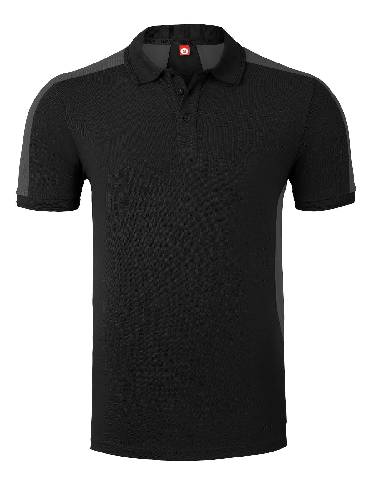 Havep Baselayer WW Poloshirts 10074 zwart-houtskool(CDK)