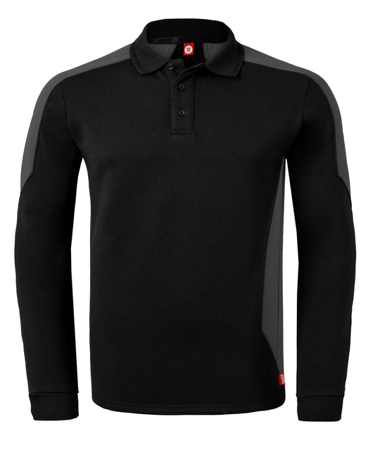 Havep Baselayer WW Polosweaters 10075 zwart-houtskool(CDK)