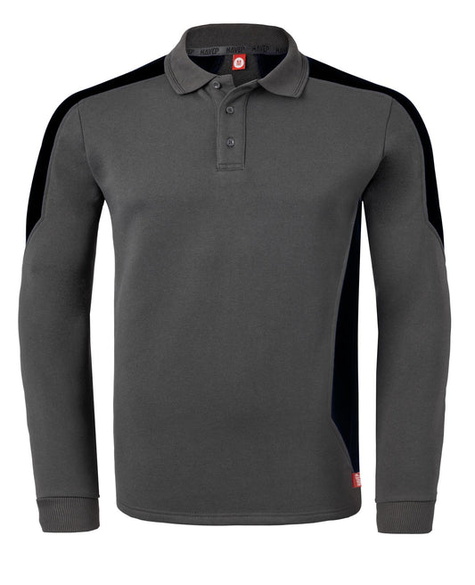Havep Baselayer WW Polosweaters 10075 houtskool-zwart(CKD)