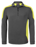 Havep Baselayer WW Sweaters 10076 houtskool-fluo geel(CKB)