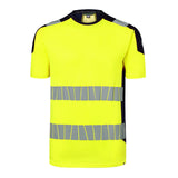 Havep High Visibility + T-shirt 10078 Hivis fluo geel-marine(AOV)