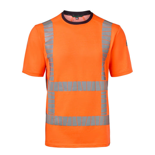 Havep RWS Hi Vis + T-shirt 10082 HiVis Rijkswaterstaat fluo oranje-houtskool(CAK)