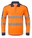 Havep Multi Protector + Polo 10090 Lange mouwen Vlamwerend antistatisch HiVis fluo oranje-marineblauw(AOU)