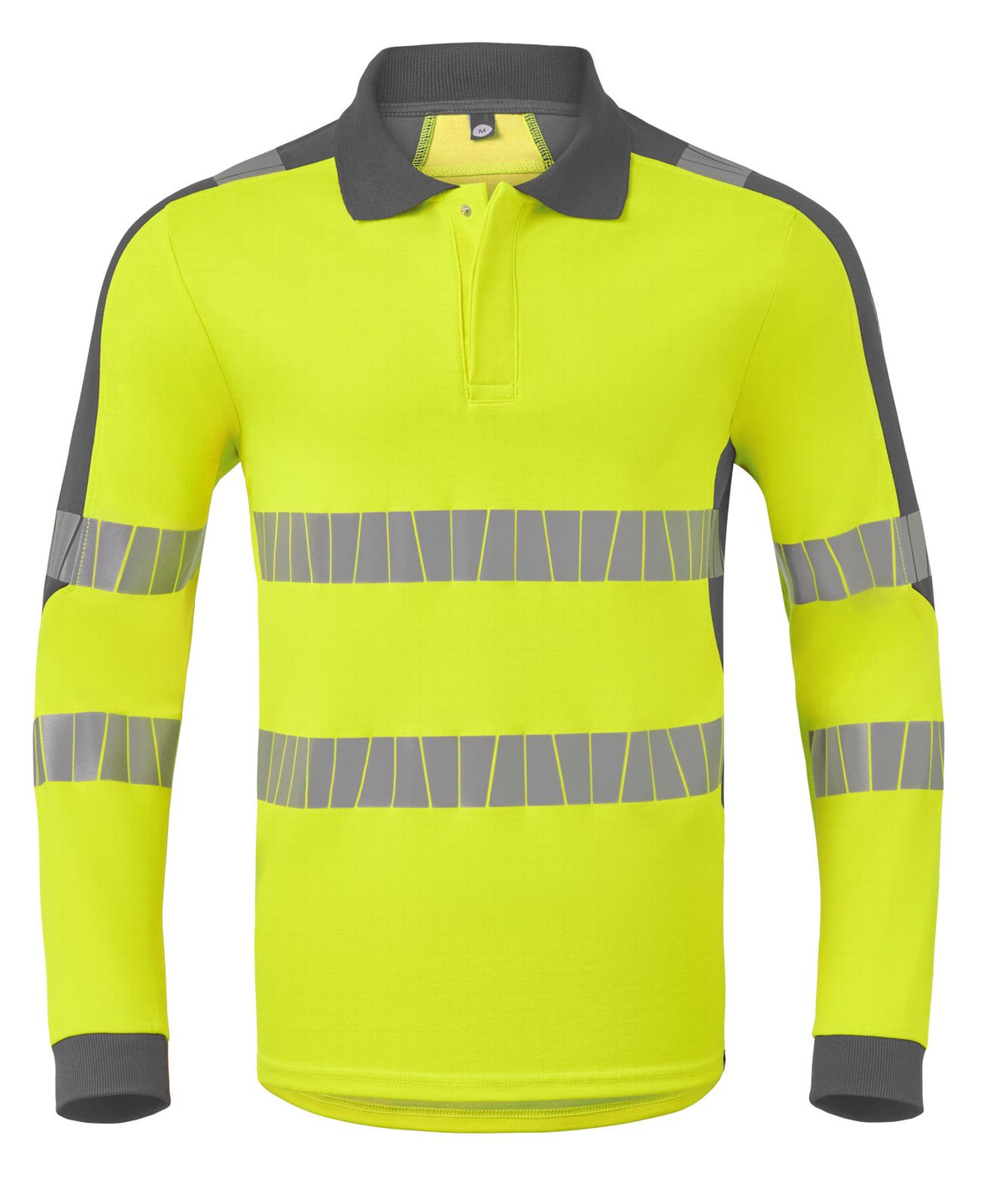 Havep Multi Protector + Polo 10090 Lange mouwen Vlamwerend antistatisch HiVis fluo geel-charcoal(CBK)