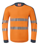 Havep Multi Protector + T-shirt 10099 Lange mouwen Vlamwerend antistatisch HiVis fluo oranje-marineblauw(AOU)