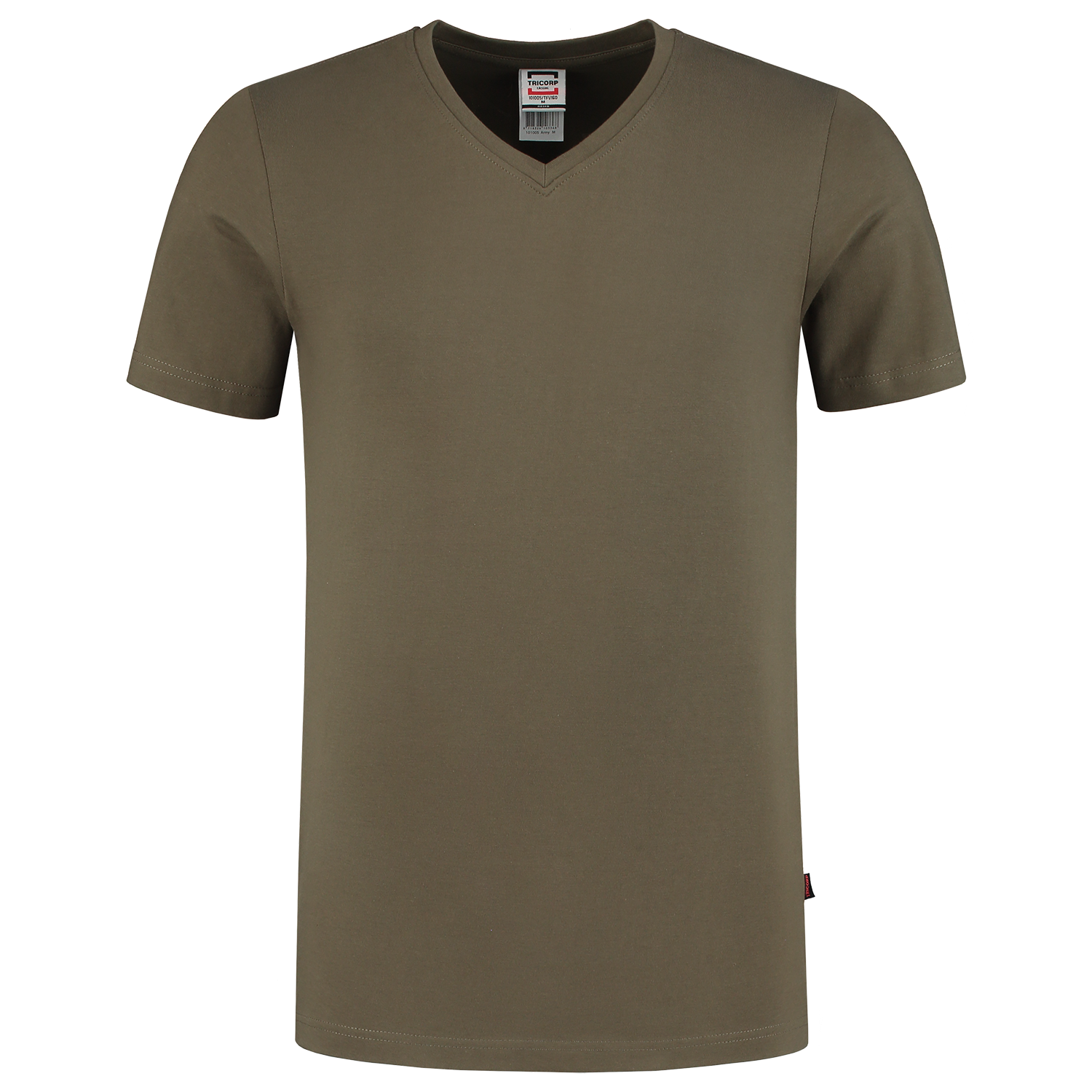 Tricorp Casual T-shirts 101005-TFV160 legergroen(army)